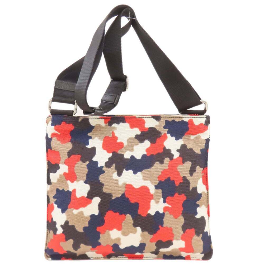 PRADA Cream Canvas Shoulder Bag - Picture 2 of 16